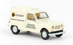 101-14759 - H0 - Renault R4 Fourgonnette 1961, Fleuriste (F)